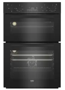 Beko Black Electric Double oven&period; BBDF22300B