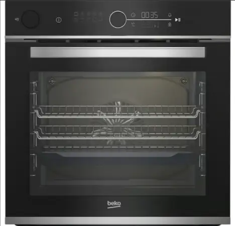 Click Here To Enlarge This Photo Of Beko Built in&comma; Multi-Function oven with Steam &plus; Aero perfect&period; BBIS13400XC