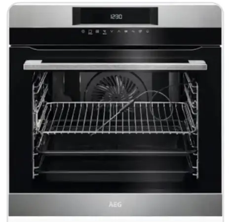 Click Here To Enlarge This Photo Of AEG Pyrolectic fan&comma; Multi-oven&comma; hard wired&period; BPK742320M
