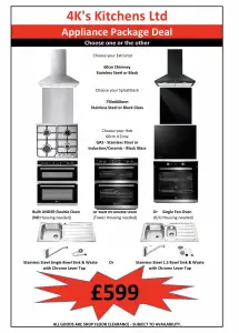 &pound;599 Appliance Package Deal